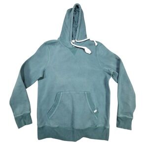 DSG Hoodie Mens Medium Green Pullover Kangaroo Pocket Sweatshirt Casual Top‎